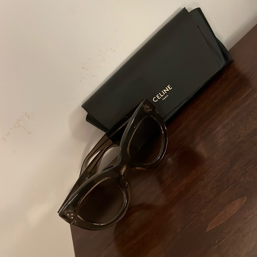 Celine large cat eye sunglasses